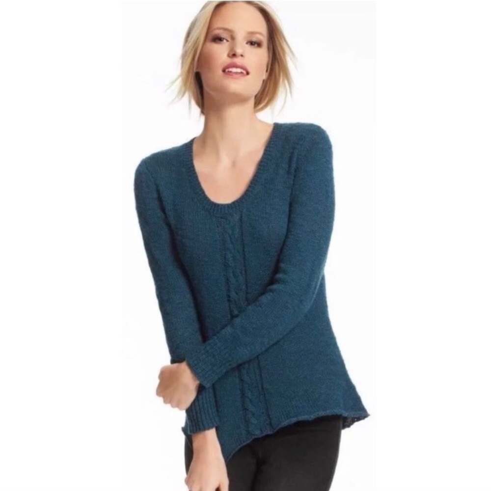 CAbi 470 Blue sweater